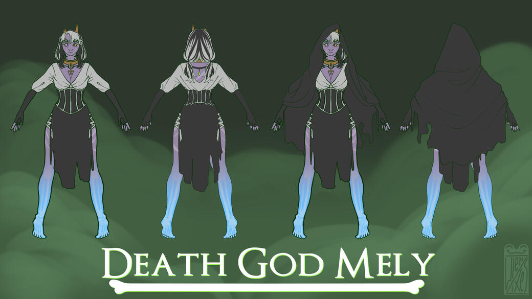 Death God Mely Ref Sheet